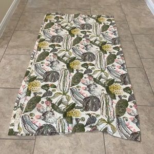 World Market boho shower curtail EUC